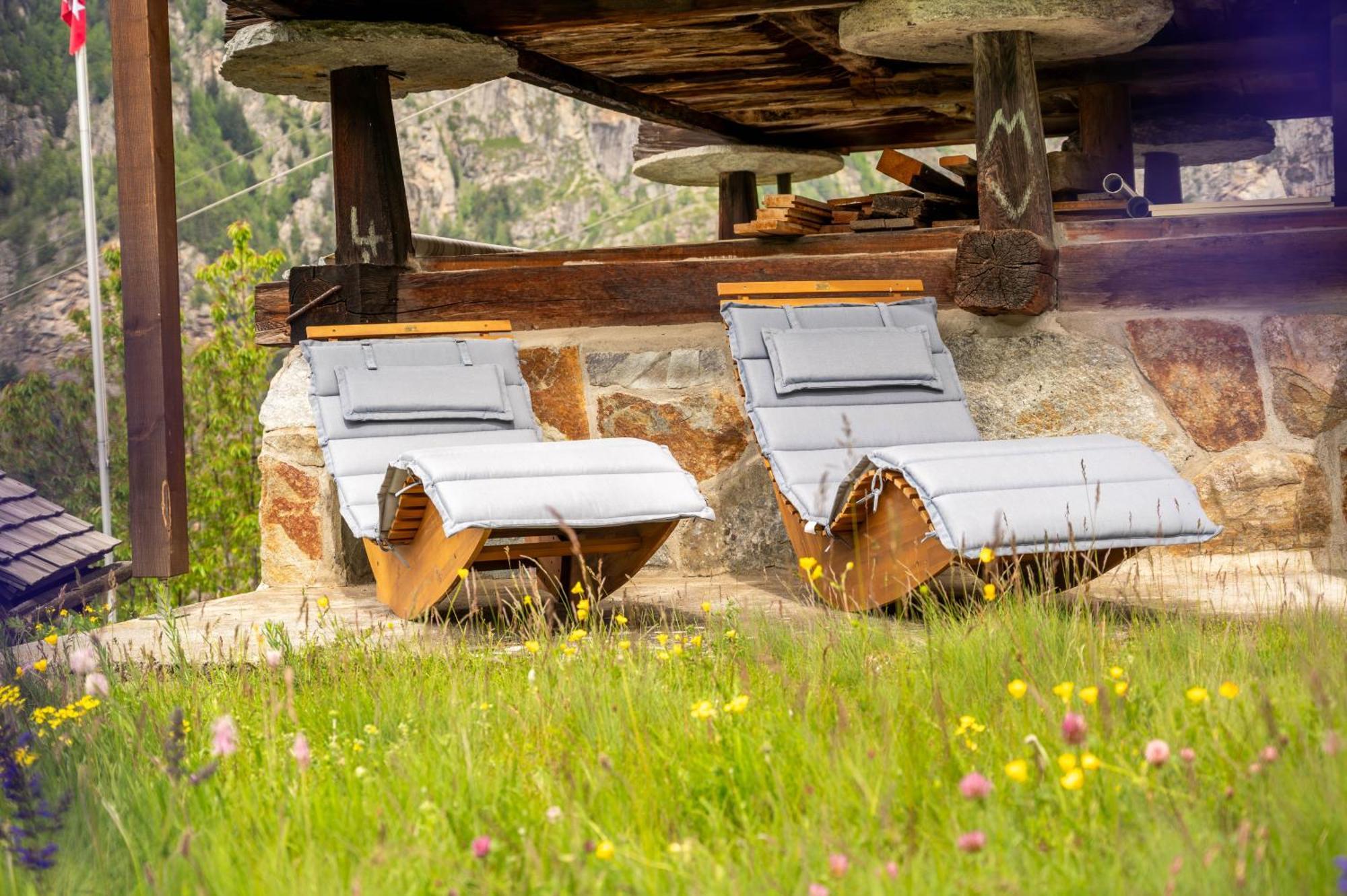 Korn-Stadel Arida Prata "Natur Pur" Grächen Dış mekan fotoğraf