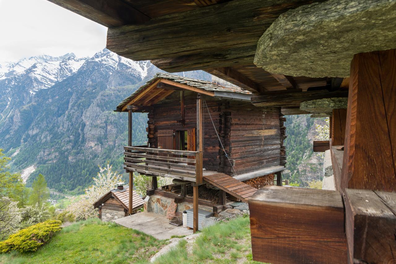 Korn-Stadel Arida Prata "Natur Pur" Grächen Dış mekan fotoğraf
